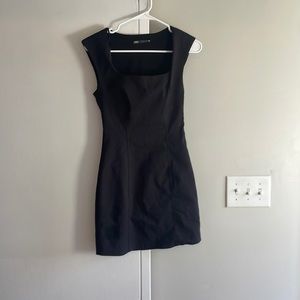 Zara black mini dress
